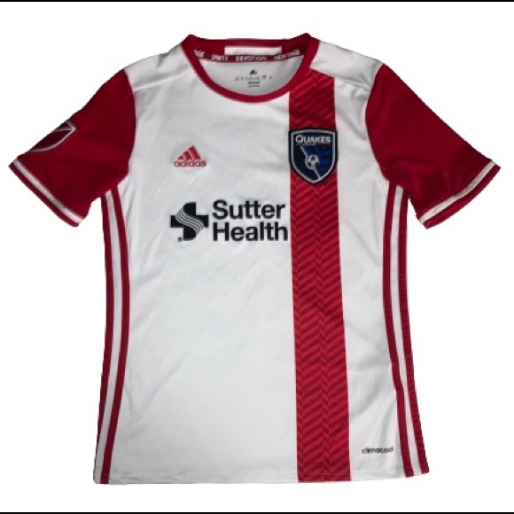 Adidas San Jose Earthquakes MLS Soccer Jersey